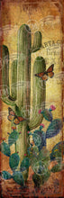 Cactus - 10" x 23" Small Arch Artwork