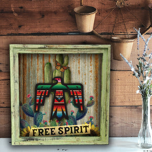 "Free Spirit"  Square Artwork
