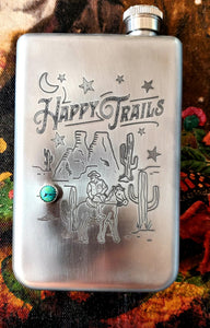 Happy Trails Flask
