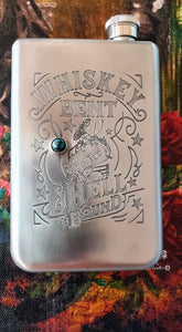 Whiskey Bent and Hell Bound Flask