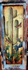 Cactus - Small 11"x 28" Rectangle Artwork