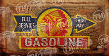 Gasoline - 18" x 36" Large Rectangle Artwork