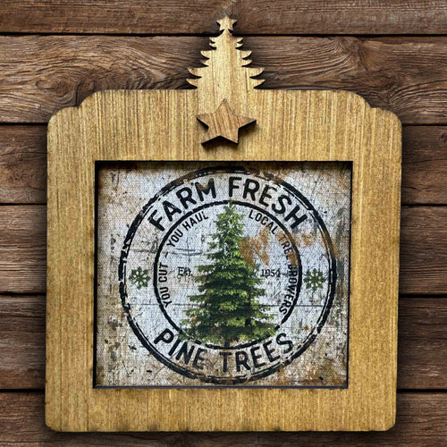 Farm Fresh Trees - Mini Frame