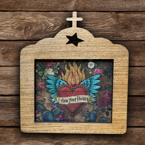 Follow Your Heart - Mini Frame