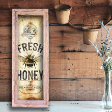 Fresh Honey White - Small 11"x 28" Rectangle Artwork