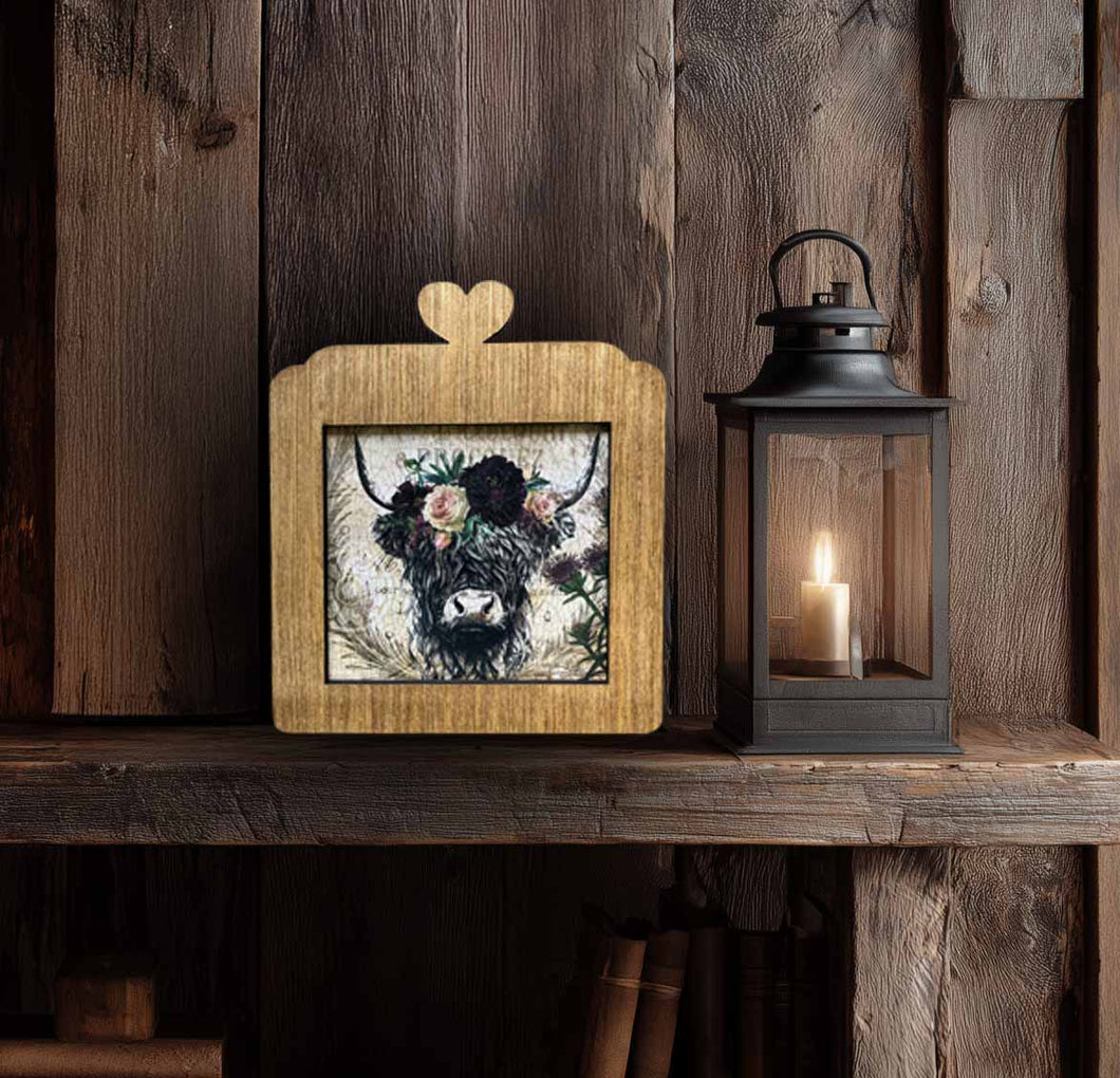 Highland Cow - Mini Frame
