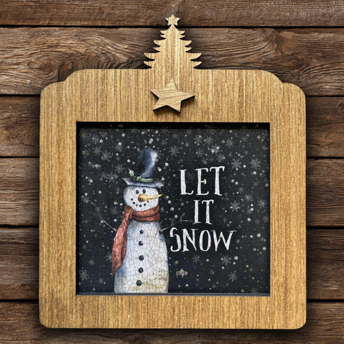 Let it Snow- Mini Frame