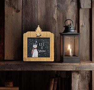 Let it Snow- Mini Frame