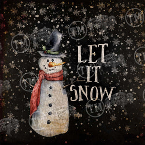 Let it Snow - Circle Artwork