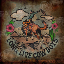 Long Live Cowboys - Circle Artwork