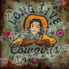 Long Live Cowgirls - Circle Artwork