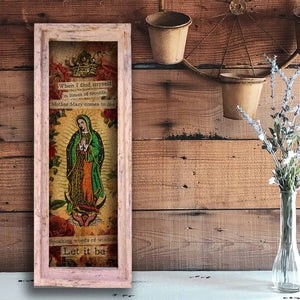 Mother Mary "Let it Be" - 11" x 28" Rectangle Artwork