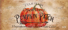 Pumpkin Patch - 14.5" x 30" Rectangle Artwork Medium