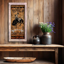 Ride 'em Cowboy - 18" x 36" Rectangle Artwork