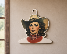 Cowgirl Red Bandana - T Shirt Display Hanger