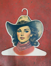 Cowgirl Red Bandana - T Shirt Display Hanger