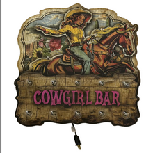 Cowgirl Bar - Lighted Artwork