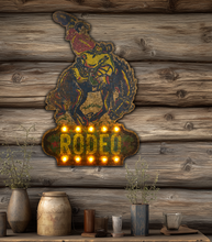 Rodeo - Lighted Artwork