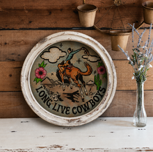 Long Live Cowboys - Circle Artwork