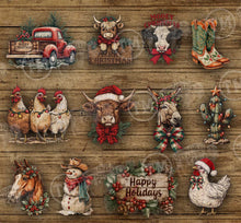 Western Christmas Ornaments