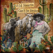 "Wild Hearts Can't Be Broken" - Circle Artwork