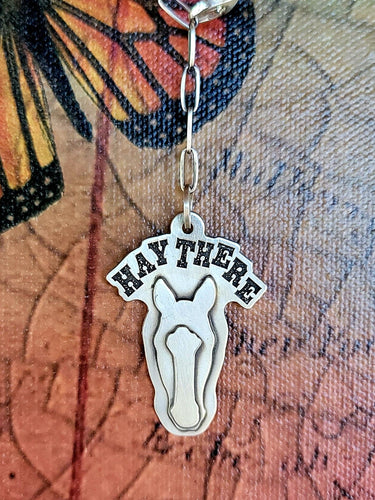 Hay There - Horse Head Sterling Necklace