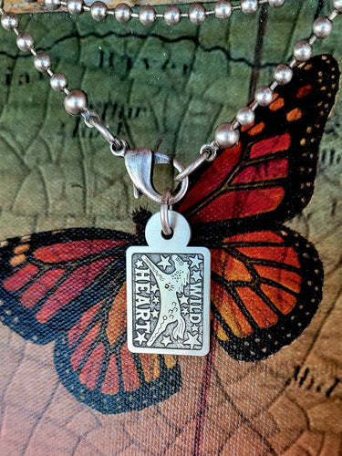 Wild Heart War Pony - Sterling Silver Pendant Necklace