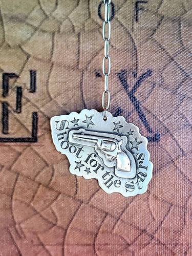 Shoot for the Stars - Sterling Necklace