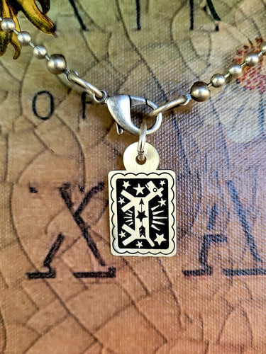 Harvey Dog - Sterling Silver Pendant Necklace