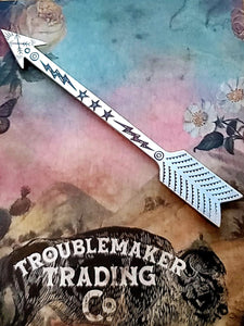 Sterling Silver Arrow Pin