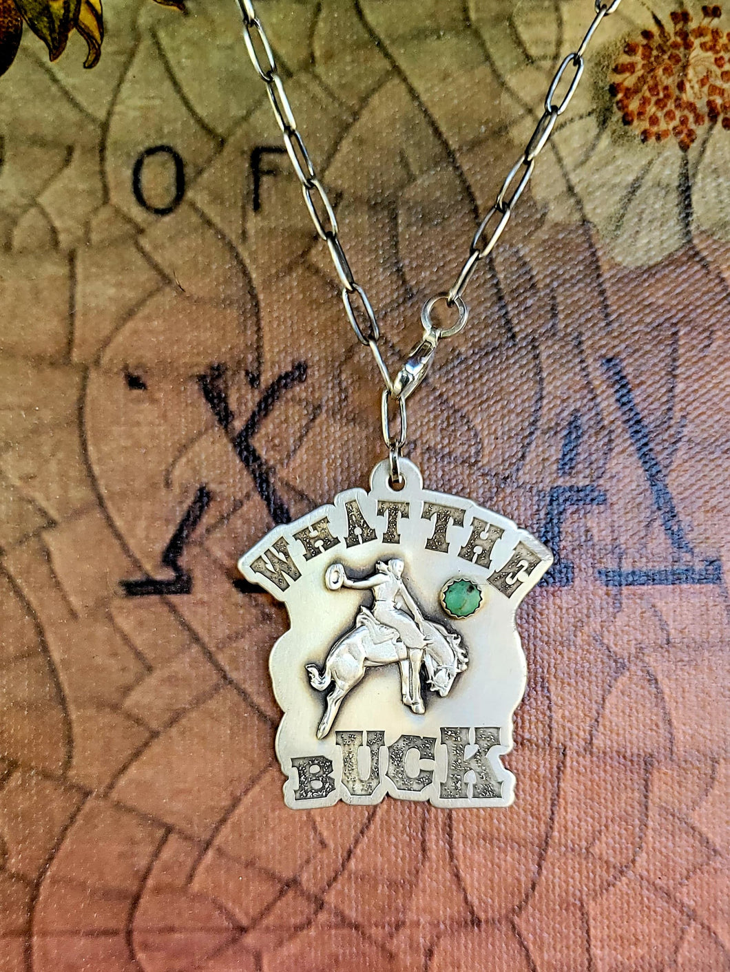 What the Buck - Sterling Silver Pendant