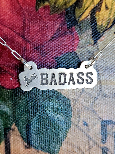 Badass - Sterling Necklace