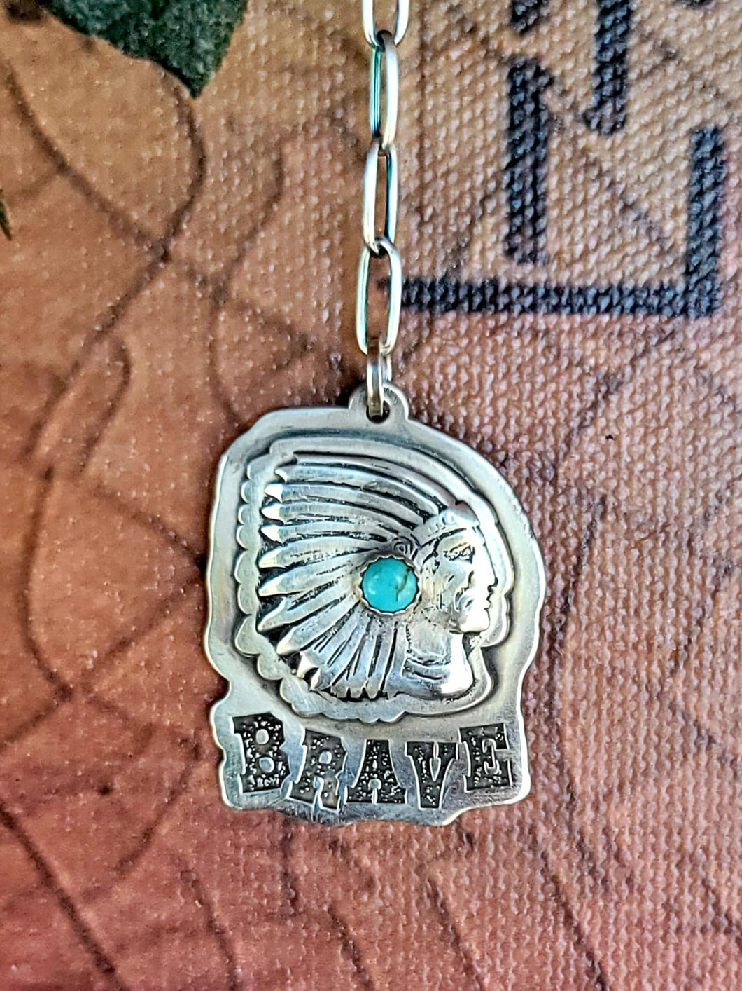 Brave - Sterling Necklace