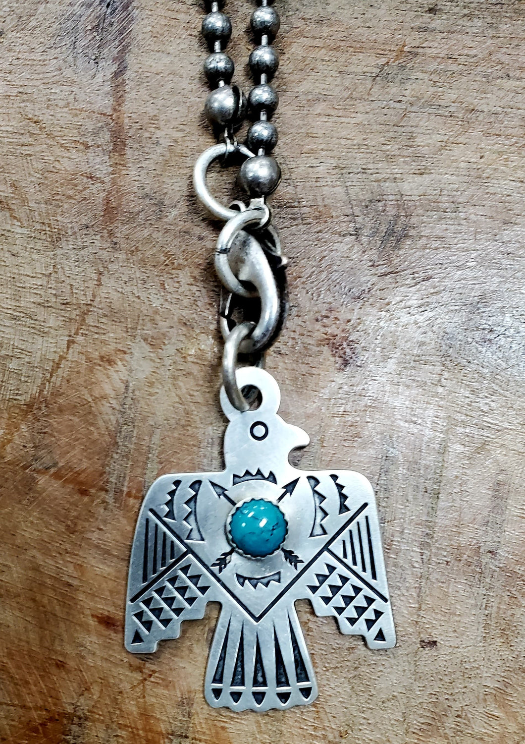 Thunderbird - Sterling Silver Pendant Necklace