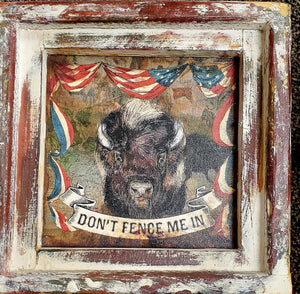 Don't Fence Me In Extra Small artwork 10" x 10"