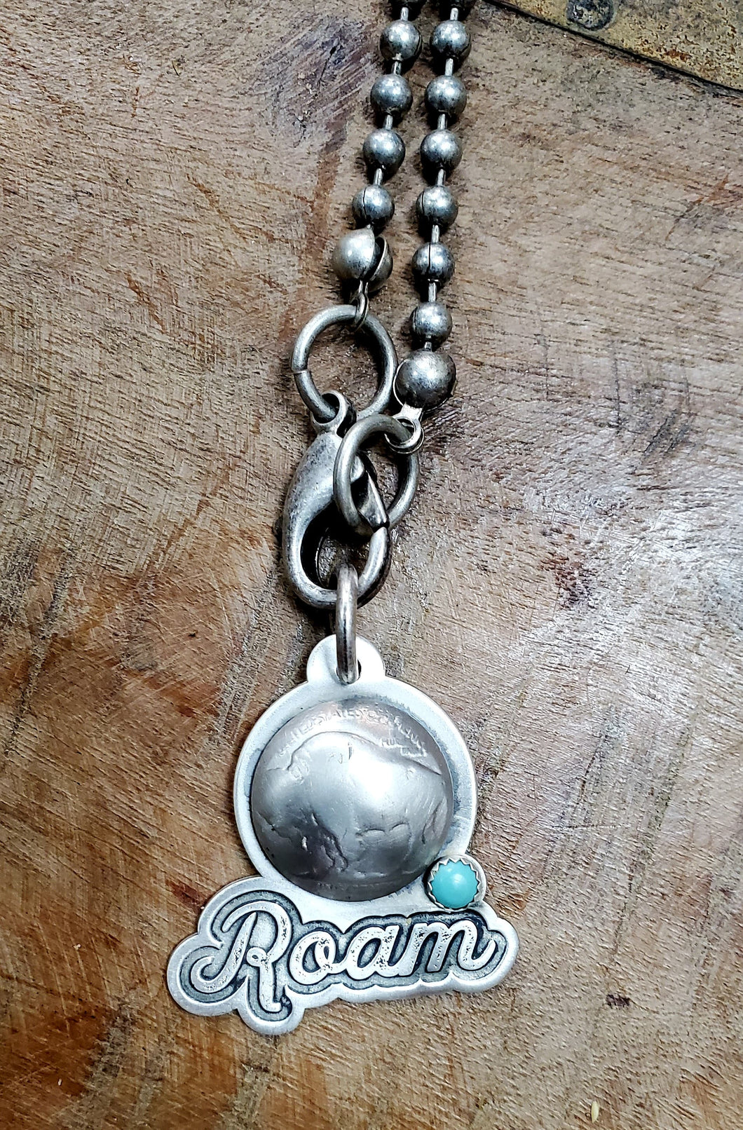 Roam - Sterling Silver Pendant Necklace