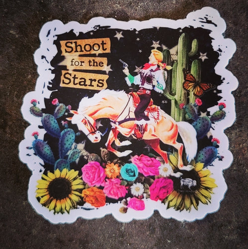 Shoot for the Stars Sticker