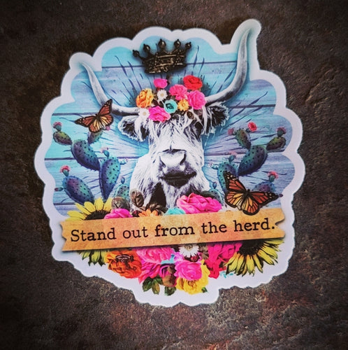 Stand Out from the Herd Sticker