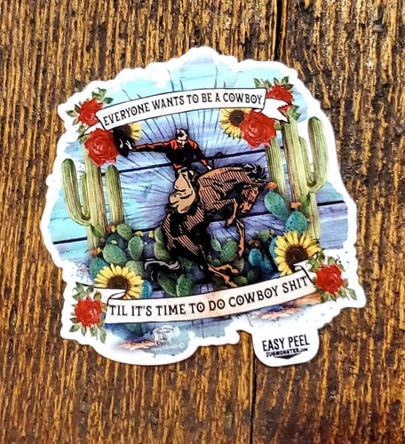 Cowboy Shit - Sticker
